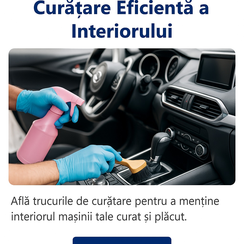 Curatare interior masina